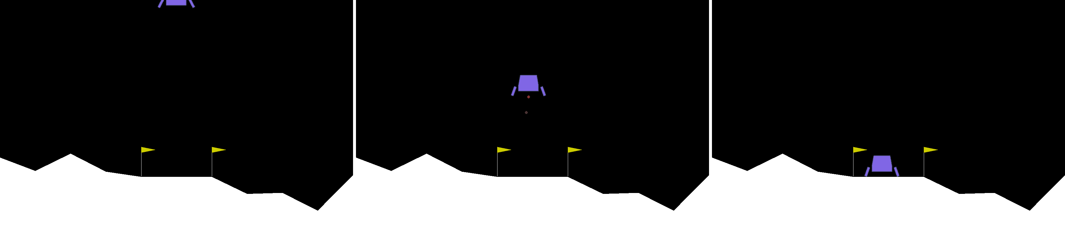 The LunarLanderContinuous-v2 task